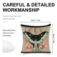 thumbnail image 2 of butterfly flowers crescent linen throw pillowcase decoration pillowcase gifting preferred 18x18 inch cushion cover 2 sets sofa pillowcase sofa bedroom living room car, 2 of 8