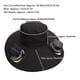 thumbnail image 5 of Solar Fan Hat Large Brim Quick Dry Breathable 3 Speeds Wind Long Battery Life Men Sun Hat Solar Fan Fishing Hat Black, 5 of 5