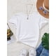 thumbnail image 2 of Young Girls Casual Cute Duck & Slogan Print Short Sleeve T-Shirt, 2 of 8