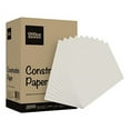 thumbnail image 2 of Office Depot® Brand Construction Paper, 9" x 12", 100% Recycled, Stone White, Pack Of 2,000 Sheets, 2 of 2