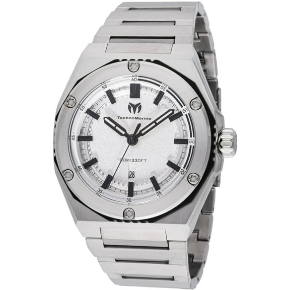 Technomarine Coral Quartz Silver Dial Men's Watch TM-416060