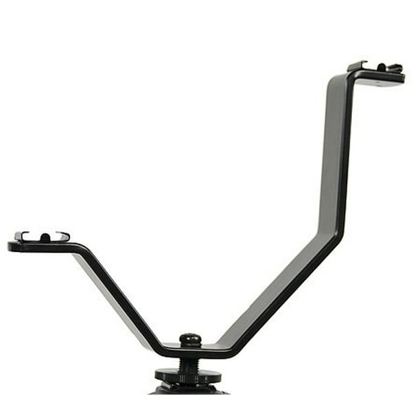 Fancierstudio Dual Mount Light And Sound Bracket Camcorder Dual Mount