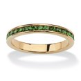 thumbnail image 1 of Bracelet Empilable en Pierre de Naissance Simulée en Plaqué Or, 1 of 5