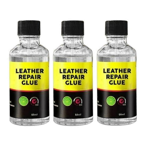1-3X 50ml Car Leather Repair Glue Seat Maintenance Leather Care Liquid Rubber Gel