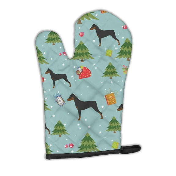 Christmas German Pinscher Oven Mitt