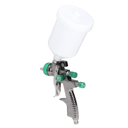 M Buder HVLP Paint Sprayer Set Pro Automotive Paint Spray Gun for Car Primer Furniture Surface Spraying Wall Painting Base Coatings, 1.3mm Nozzle, 1/4 Inch Air Inlet Port, Max 175 PSI / 12bar