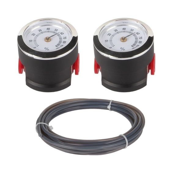 Precise Humidity Monitoring for Printing Innovative PETG Humidity Detection Set with Digital Mechanical Dials Clear