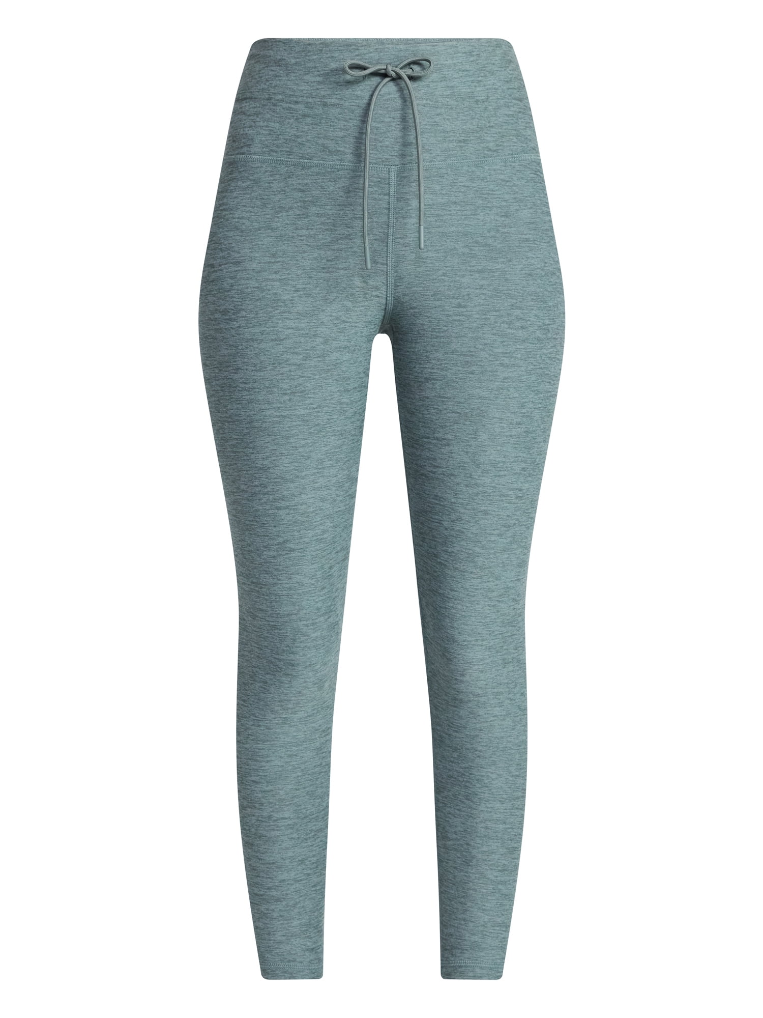Athletic Works Women's ButterCore Compression Leggings with Drawstring, 7/8 Length, Sizes XS-XXXL
