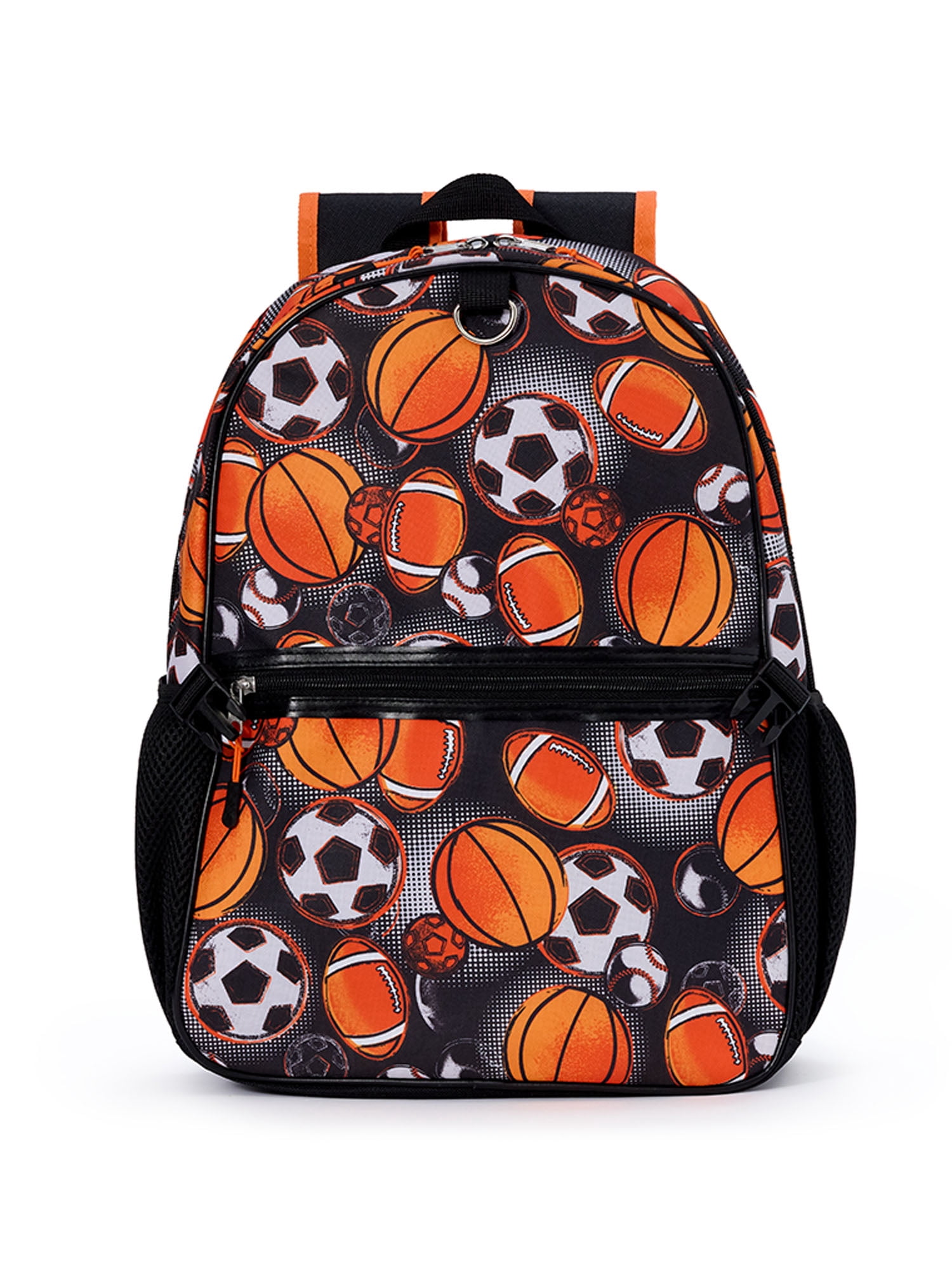 Schoolyard Vibes 17" 3 Piece Backpack Set with Headphones and Kids Lunch Box