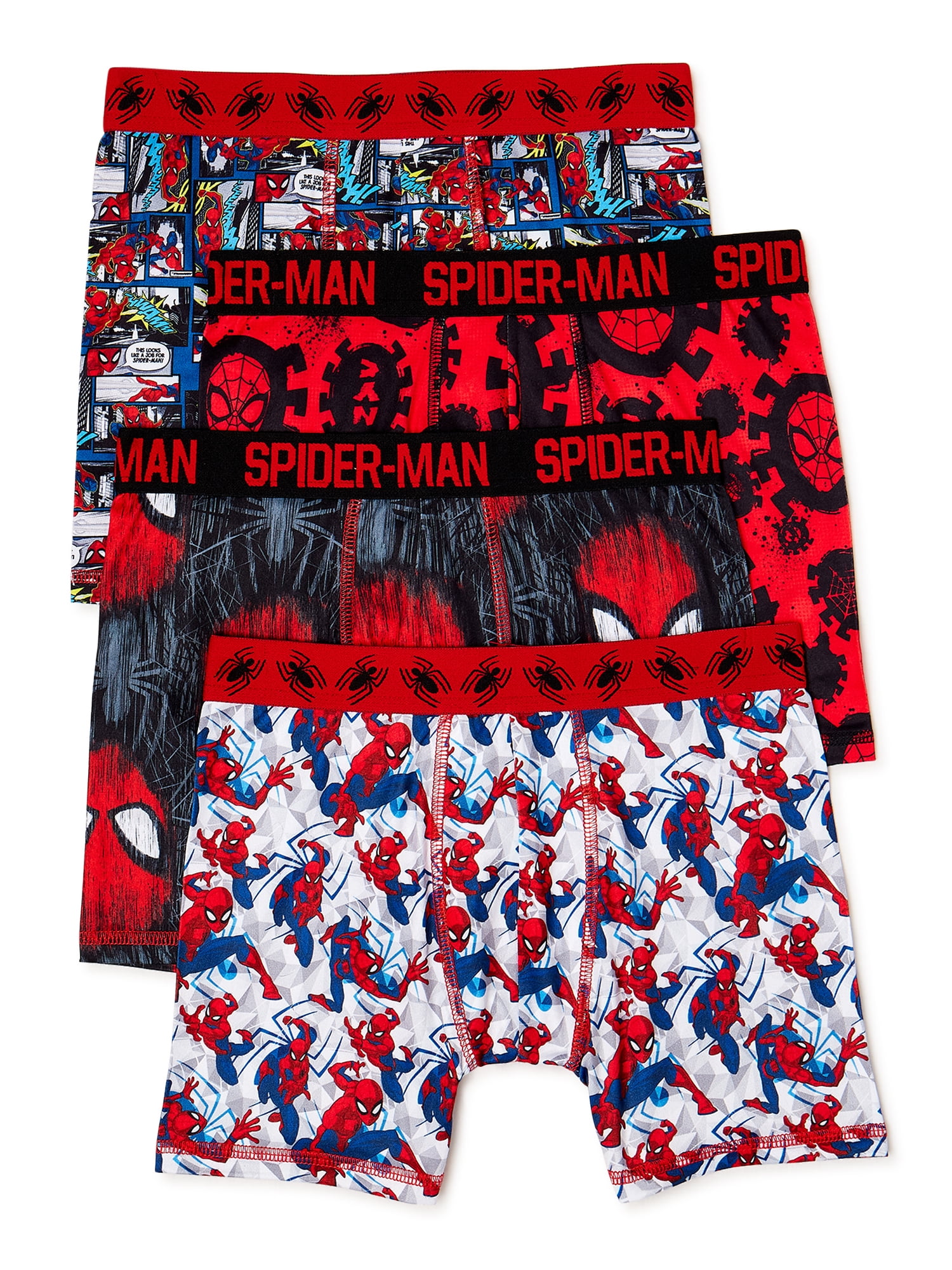 Marvel Boys Spiderman 5 Pack Boxer Brief