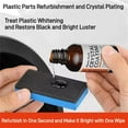 thumbnail image 6 of Car Plastic Plating Refurbishing Agent, Crystal Coating for Car Plastic Parts, Car Plastic Restorer Black, Plastic Model Car Kits, Nano Coating Agent for DIY, Automotive, 30ml 3PCS, 6 of 7