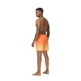 thumbnail image 5 of Tyhengta Men's Swim Trunks Gradient Color Quick Dry Beach Shorts with Zipper Pockets and Mesh Lining Orange 34, 5 of 6