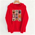 thumbnail image 6 of ThriftyPlait Womens Halloween Sweatshirt Fall Oversized Pullover Tops Casual Long Sleeve Lightweight Hooded Top for Holiday, 6 of 6