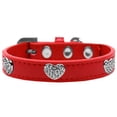 thumbnail image 1 of Collier de Chien Coeur de Cristal Taille Rouge 18, 1 of 1