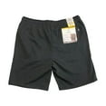 thumbnail image 2 of Hurley Men's Soft Fleece Lined Elastic Waistband Multi Pocket Regular Fit Short (Black, XL), 2 of 2
