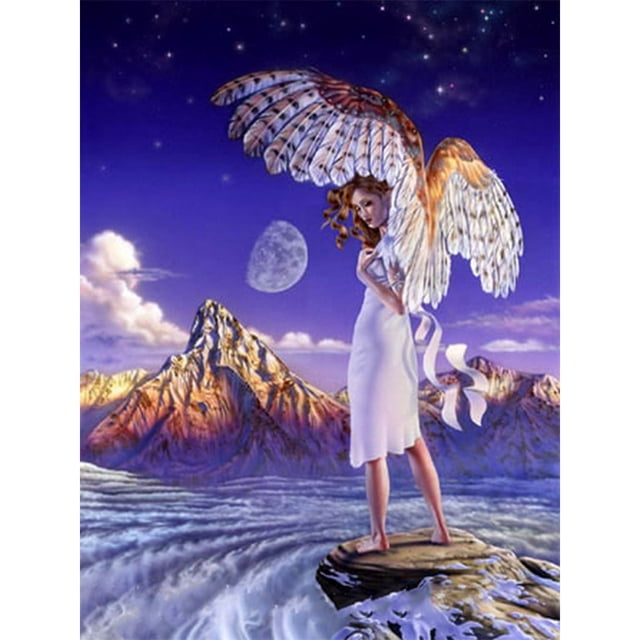 Diamond Painting (DB0781) 5D DIY Square Beautiful Woman Rhinestone (V1186) 45x60cm Hugtrwg Para estrenar