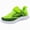 Green, variant on NOLDARES Toddler Shoes Boys Girls Wide Toe Box Breathable Slip-On Sneakers Kids Lightweight Barefoot Feel Shoes for Everyday Play(Green,6.5)