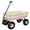 Pink, variant on Tcbosik Metal Cargo Wagon with Removable Wood Railing, Heavy Duty Outdoor Tool Storage Cart with 10" All-Terrain Air Tires and Adjustable Handle for Beach Garden Camping, Blue