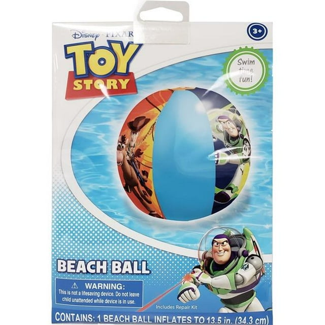 What Kids Want 30376930 Disney Toy Story 4 Inflatable Beach Ball Includes Repair Kit