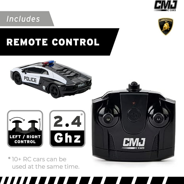 CMJ RC Cars: Lamborghini Aventador LP700-4, 1:24 Scale - Walmart.com