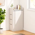 LAUSAINT HOME Wall-Mounted Folding Desk with Storage and Power Outlet ...