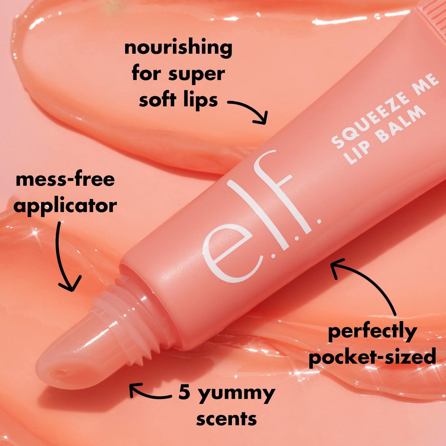 e.l.f. Cosmetics Baume à lèvres squeeze me une légère teinte de couleur, 6g