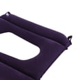 thumbnail image 3 of Cojín de asiento portátil Plegable Sellado Multipropósito Reutilizable Transpirable Cómodo Inflable para baño Viajes Oficina Uso en el hogar Ancianos perfecl Cojín de asiento de inodoro, 3 of 8