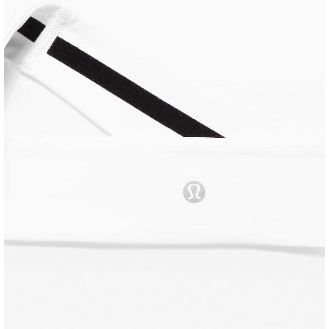 Vincha Lululemon Fly Away Tamer II Blanca para Entrenamiento