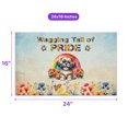 thumbnail image 5 of Wagging Tail Shih Tzu Celebrates Rainbow Pride Month LGBT LGBTQ+ Doormat Lion Dog Lover Gifts Indoor Outdoor Welcome Mat - 01003, 5 of 5