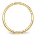 thumbnail image 3 of Auriga Fine Jewelry 10K Yellow Gold 5mm Double Milgrain Comfort Fit Wedding Band for Women Size 9.5, 3 of 6