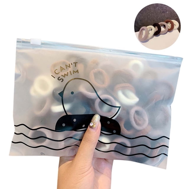 onlyliua Liquidación Paquete 50 Bandas Elásticas para El Cabello de Colores para Niñas, a La Moda, Muy Elásticas