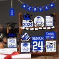 thumbnail image 4 of Temporada de graduación 2024, juego de decoración de bandeja en capas, regalo de graduación, adornos artesanales de madera, 4 of 7