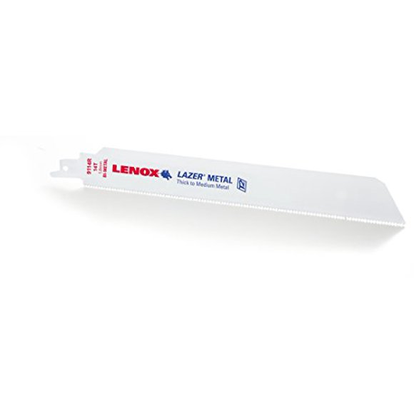 LENOX Lame de Scie Alternative pour Coupe de Métal Tools LAZER, Bi-Métal, 9 Pouces, 14 TPI, 50/PK