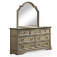 thumbnail image 3 of FOA Bunde 5pc Gray Wood Bedroom Set-Queen + 2 Nightstands + Dresser + Mirror, 3 of 16