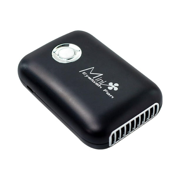 Ventilador portátil de pestañas Zulema Secador de pestañas negro