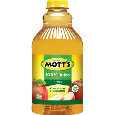 Mott's 100% Apple Juice, 64 Fl Oz Bottle, 1 Count