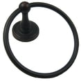 thumbnail image 4 of Rusticware 8286BLK Midtowne Black Towel Ring, 4 of 5