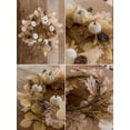 thumbnail image 3 of MISSPIN Couronnes d'Automne de 20 Pouces pour Porte d'Entrée, Couronne de Récolte de l'Action de Grâce, Décorations de Style Ferme pour Maison, Porche, Mur, Fenêtre, Automne pour Intérieur Extérieur (Boho), 3 of 8
