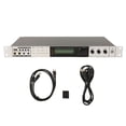 thumbnail image 2 of Karaoke Audio Mixer, Microphone Mixer Digital Sound Mixer Receiver With 3  Feedback Suppressor For Podcast, Recording, Vocal, Game Voice ,Club Bar Karaoke Professional Use, 2 of 8