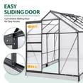 thumbnail image 6 of EAGLE PEAK 6 Ft. W x 8 Ft. D x 7 Ft. H Outdoor Walk-in Hobby Greenhouse, 6 of 10