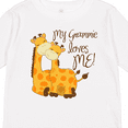 thumbnail image 4 of Inktastic My Grammie loves me Boys or Girls Long Sleeve Toddler T-Shirt, 4 of 5