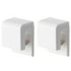 thumbnail image 1 of 2 pinzas autoadhesivas para colgar pasta de dientes sin clavos para baño., 1 of 5