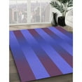 thumbnail image 3 of Ahgly Company Machine Washable Indoor Rectangle Transitional Purple Amethyst Purple Area Rugs, 7' x 10', 3 of 7