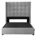 thumbnail image 2 of Box Base Cama Matrimonial + Cabecera Titan Gris Dicasa Titan, 2 of 8
