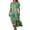 #9, variant on XUNKUSGA Maxi Dresses for Women Classic V Neck Short Sleeve Swing Dress Fashion Boho Sundresses for Women Casual a line dresses for Women Holiday Party Dresses for Women with Pockets S-2XL Green