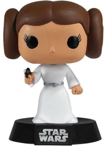 Funko Pop Star Wars Princess Leia #287 Loose/OOB No Box Bobble-Head with Stand 