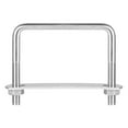 thumbnail image 1 of Unique Bargains Square U-Bolts 2 Sets 82mm Inner Width 70mm Length M8 304 Stainless Steel U Clamp Bolt, 1 of 5