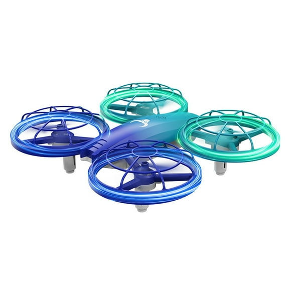 JikouIivo RC Drone For Kids Adults With HD FPV Camera Cool Toys Gifts For Boys Girls Hobby RC Quadcopter With Cool LED Light Full Guards Durable For Beginners