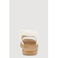 thumbnail image 3 of Women's Double Bow Band Espadrille Slide Sandals, 3 of 3