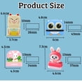 thumbnail image 3 of Sello de nombre personalizado Casa de Los Tesoros para niños pegatina impermeable Kawaii Montessori, 3 of 4